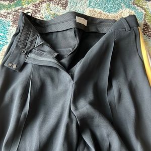 Babaton/Aritzia Trousers - Yellow, White and Blue Striped on Seam